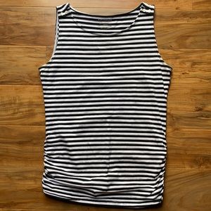 ANN TAYLOR STRIPED TANK TOP